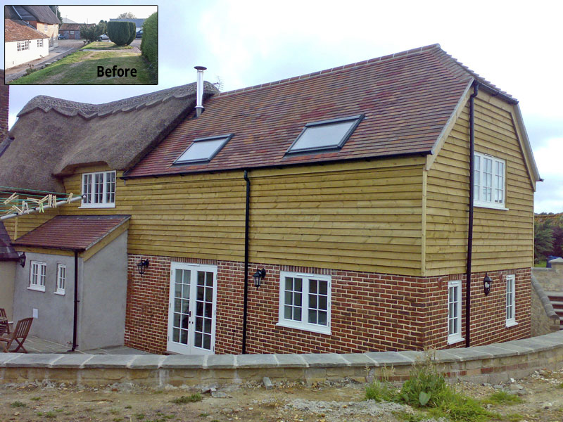 Extension to listed building, Sturminster Newton - 01