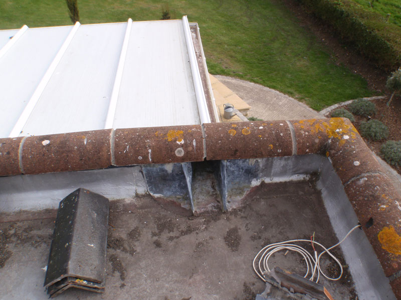 Fibreglass roof and reslate Weymouth Dorset - 04