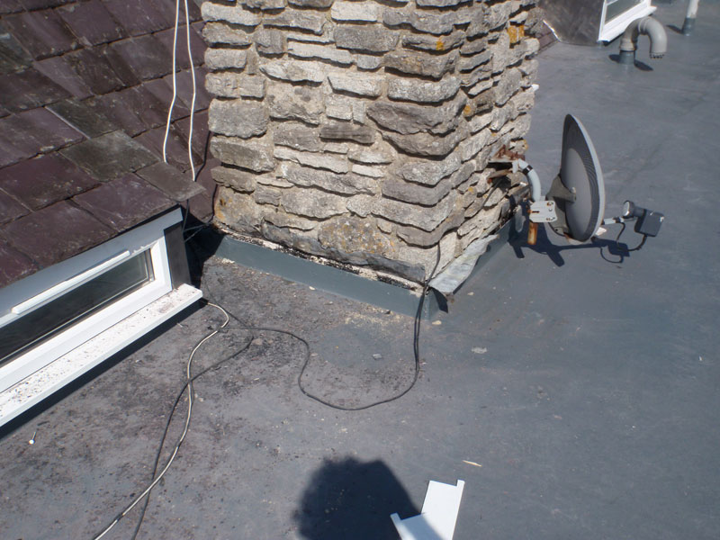 Fibreglass roof and reslate Weymouth Dorset - 14