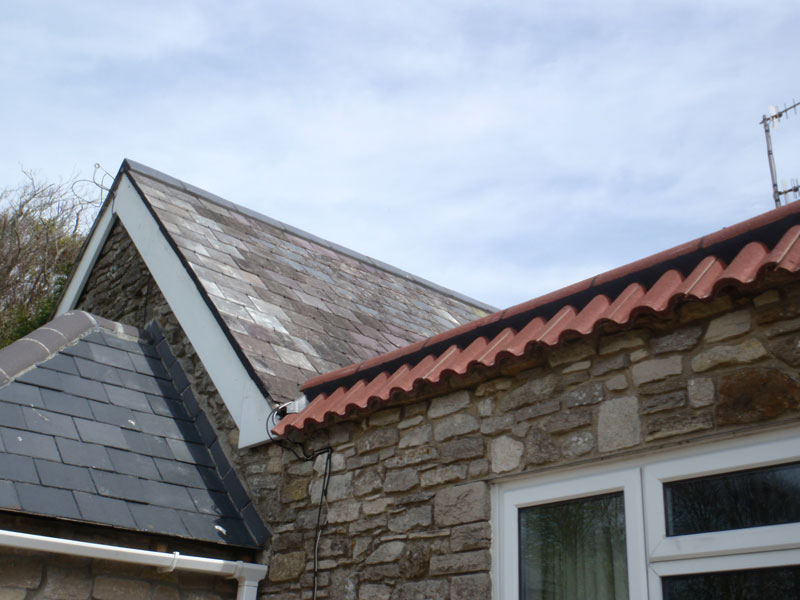 Fibreglass roof and reslate Weymouth Dorset - 20